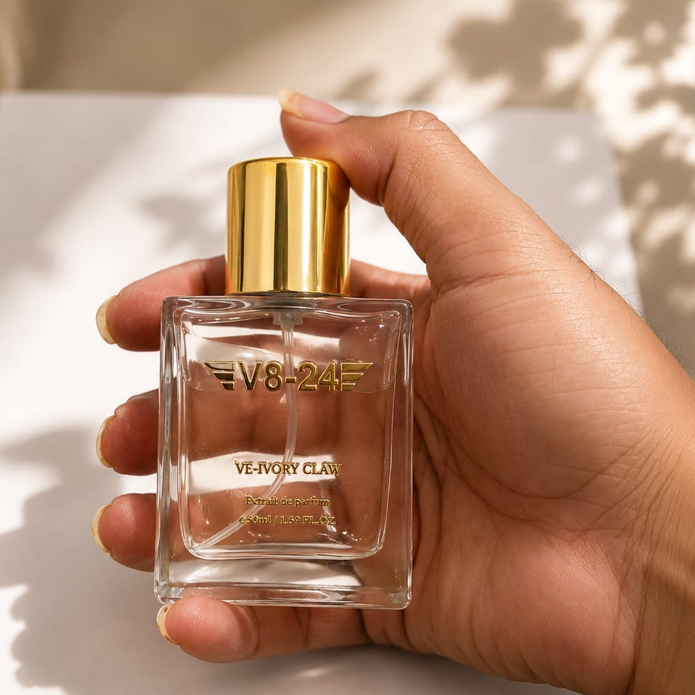 Ve-Ivory Claw Extrait de Parfum - Rare White Oud & Creamy Musk Premium Fragrance