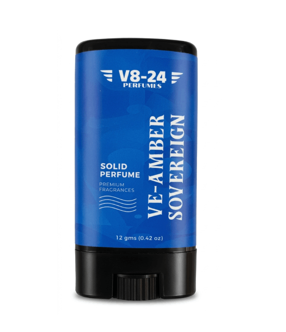 Ve-Amber Sovereign Solid Perfume 12gm - Rich Amber Royalty, Khamrah Scent