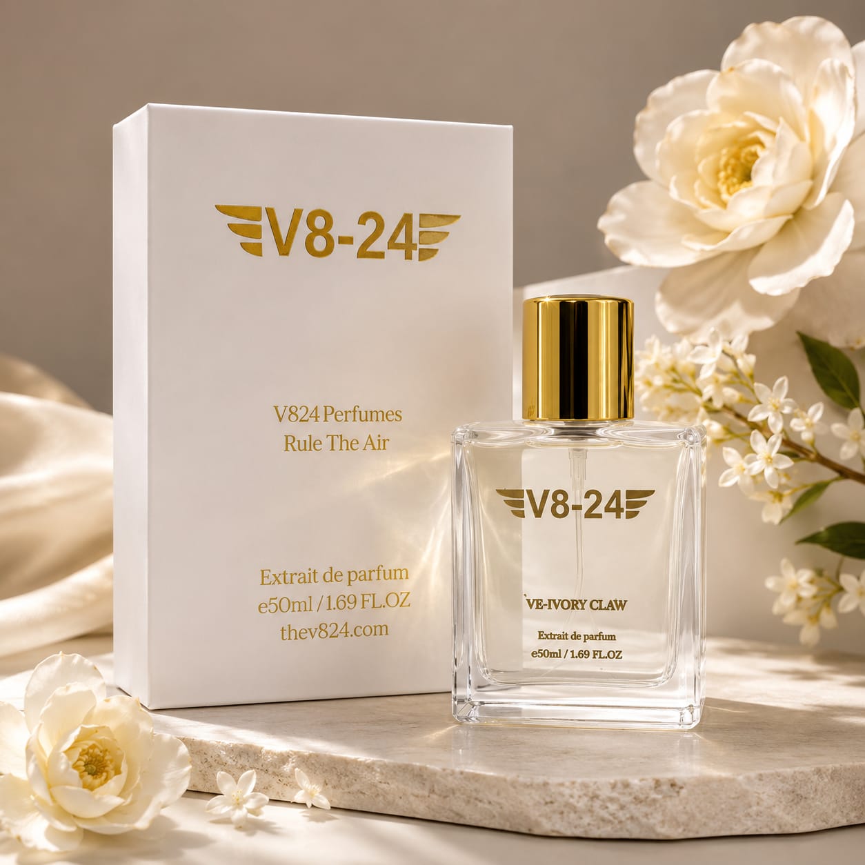Ve-Ivory Claw Extrait de Parfum - Rare White Oud & Creamy Musk Premium Fragrance