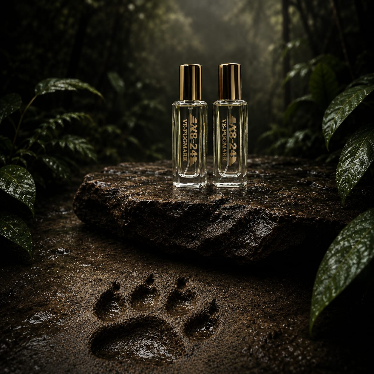 Ve-Pugmark Long Lasting Musk Fragrance | Extrait de Parfum 20 ml Each