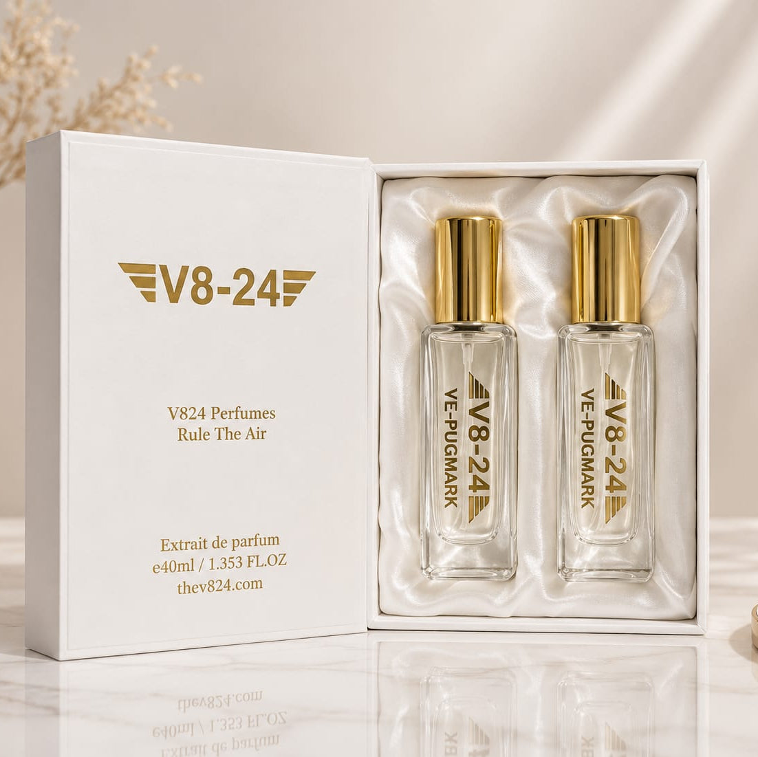 Ve-Pugmark Long Lasting Musk Fragrance | Extrait de Parfum 20 ml Each