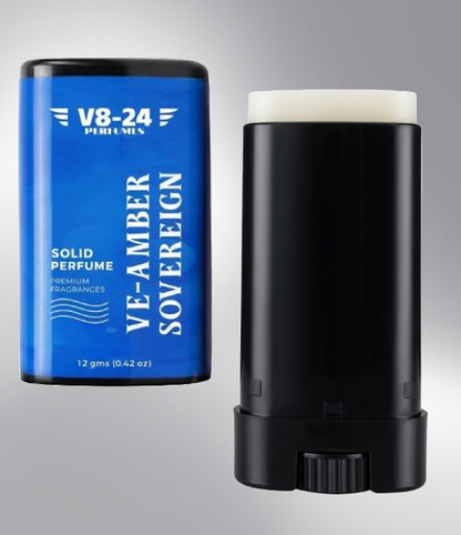 Ve-Amber Sovereign Solid Perfume 12gm - Rich Amber Royalty, Khamrah Scent