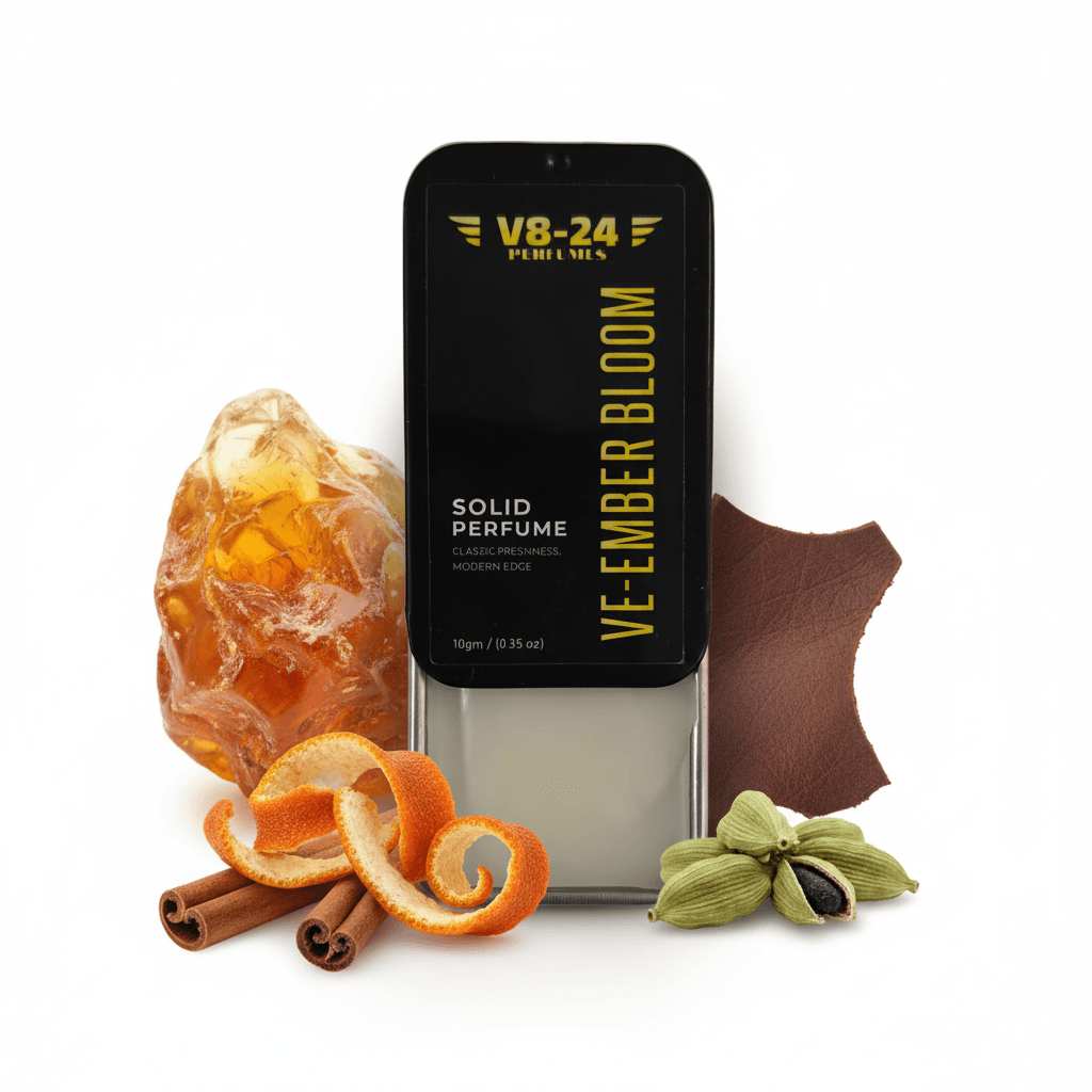Ve-Ember Bloom Solid Perfume 10gm - Smoky Lavender Scent Slider